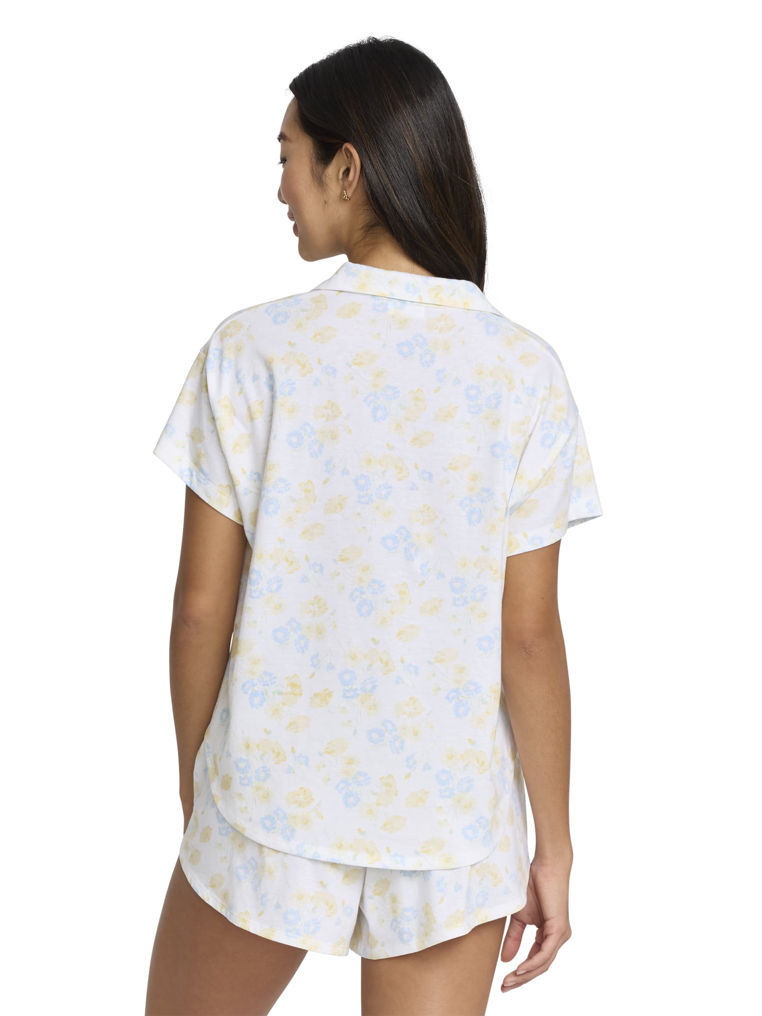 Mills by Millie Bobby Brown Women's Short Sleeve Pajama Top, Sizes XS-XXXL