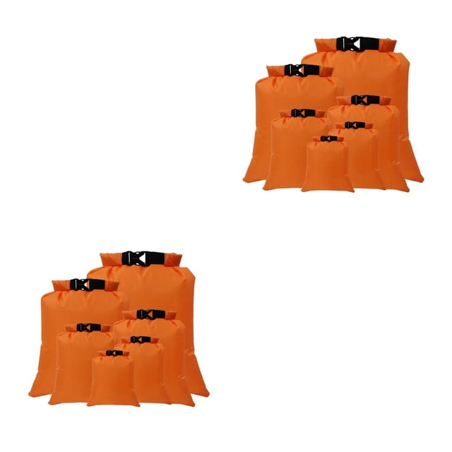 Sonducket 6x Set de Bolsas Secas Impermeables Sacos Estancos Ligeros Separación en Seco Húmedo Azul Type1 NO1