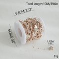 thumbnail image 3 of Birdeem Electroplated Bead Chain Christmas Tree Decoration Diy Material Hanging Christmas Scene Layout, 3 of 10