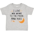 thumbnail image 3 of Inktastic I Love My Aunt to the Moon and Back Boys or Girls Toddler T-Shirt, 3 of 5