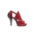 thumbnail image 4 of Hades Shoes H-STELLA Textured 5 synthetic snake skin open toe sandals 7 / Red, 4 of 5