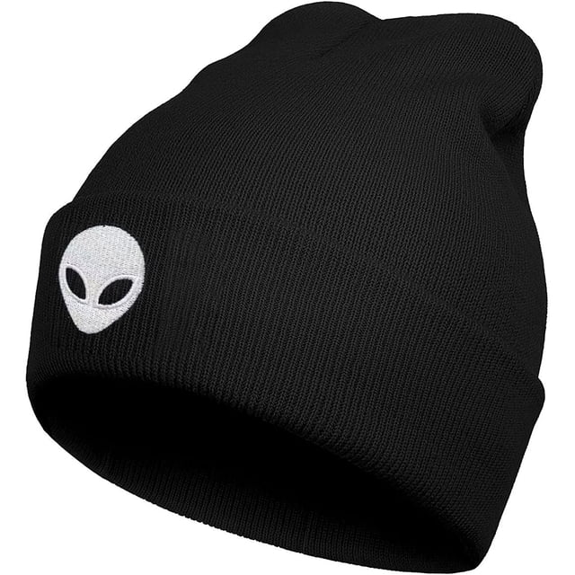 Gorro FUNCOOLCY White Alien Winter Warm para hombre y mujer