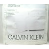 Calvin Klein Casual Linen Comforter size Full/Queen White