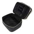 thumbnail image 1 of Bolso cosmético del maquillaje, bolso cosmético negro multiusos de la alta capacidad para el viaje Demonsen None, 1 of 1
