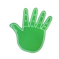 thumbnail image 4 of Dedo de espuma gigante Guantes de mano de espuma EVA gigantes Accesorio versátil Dedo de animadora verde, 4 of 9