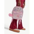 thumbnail image 6 of Justice Girls Pocket Mini Backpack, Pink Sparkle, 6 of 8