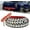 Straight out, variant on 60 Inch Truck Tailgate Strip Light LED Bar Signal Break Reverse, Arrow Design Turn Signal Strip, Red & Amber Sequential Lighting, Waterproof Flexible Tailgate Light for Car