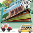 thumbnail image 2 of Stickers Book for Kids, Preschool Learning Travel Activities Quiet Busy Toys Sticker Book for Toddler Kids, Birthday Party Favor Gifts, 2 of 5