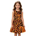 thumbnail image 3 of Likimi Child Girls Dress Sleeveless Graphic Print Crew Neck Dresses For Girls Everyday Wear Soft Casual Clothes Size 3-4 Years, 3 of 5