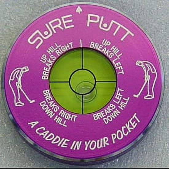 Sure Putt Golf Putting Aid - Purple
