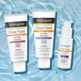 Neutrogena Clear Face Liquid Lotion Sunscreen with SPF 50, 3 fl. oz