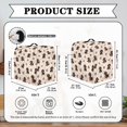 thumbnail image 6 of ZIATUBLES Dust Cover for Kitchen Mixer Waterproof Multi-Functional Kitchen Stand Mixer Cover with Front Pockets and Top Handles Easy to Clean for 4.5-5 Quart Standing Mixer, Dachshund Dog Paw Heart, 6 of 7