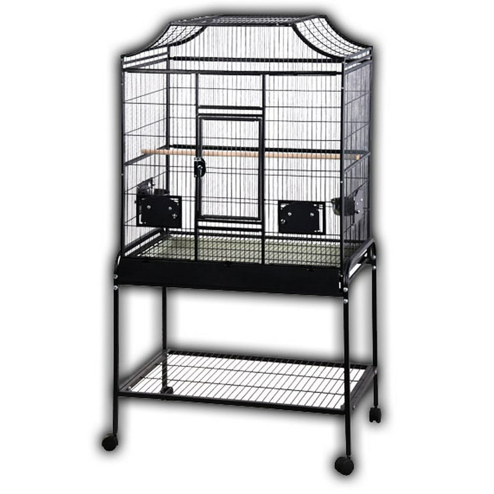 A and E Cage Co. Elegant Style Flight Bird CageBlackLarge Walmart