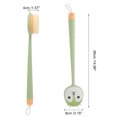 thumbnail image 4 of Unique Bargains 1 Pc Cute Long Handle Bath Brush for Bathroom Green, 4 of 7
