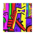 thumbnail image 1 of Flute in Fauvist Hues - Canvas, 1 of 10