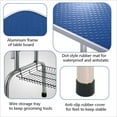 thumbnail image 4 of 36'' Folding Dog Pet Grooming Table Heavy Duty Stainless Steel pet dog Cat Grooming Table with adjustable Arm Noose and Mesh Tray, 4 of 6