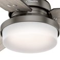 thumbnail image 6 of Restored Hunter Fan 52 inch Brushed Slate Contemporary Ceiling Fan with LED Light Kit and Remote Control (Refurbished), 6 of 9