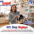 thumbnail image 5 of MT Products White Gift Bags 8" x 4" x 10" - Paper Bags with Handles - Pack of 30, 5 of 7