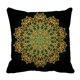 thumbnail image 1 of Funda de Almohada ABPHQTO Mandala Colorido Flor Dorada 40x40 cm, 1 of 1