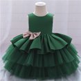 thumbnail image 7 of Toddler Baby Girl Dress Princess Christening Baptism Gowns Pageant Bow Formal Dresses, 7 of 7