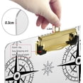 thumbnail image 4 of FMSHPON Anchor Clipboard Hardboard Wood Nursing Clip Board and Pull for Standard A4 Letter 13x9 inches, 4 of 7