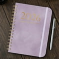 thumbnail image 5 of 2025 Schedule Book A5 Coil Notebook | Leather Strap Planner with Self-Discipline Goal Card | Portable Daily Organizer for Students Professionals | Customizable Printed Diary, 5 of 5