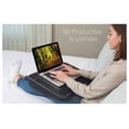 thumbnail image 2 of Lap Desk - Memory Foam Cushion - Large surface area for Crafts, Reading and Laptops - Supports Laptops up to 17 inches - Black, 2 of 8