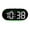 Black shell green li, variant on Alarm Clocks for Bedrooms LED large-character digital clock, date table clock, multi-function digital alarm clock