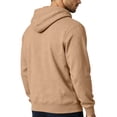 thumbnail image 5 of TQWQT Mens Solid Pullover Hoodie Drawstring Hooded Sweatshirt with Kangaroo Pocket Drop Shoulder Loose Long Sleeve Casual Tops Fall Clothes Camel M, 5 of 8