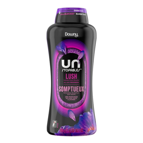 Downy Unstopables In Wash Scent Booster Beads, Lush Scent, Laundry Beads for Odour Protection, Downy Scent Booster Beads, Laundry Scent Boosters, 853G