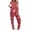 Christmas Pattern, variant on Lounge Set Women's Cotton Knit Pajamas Matching Pjs Two Piece Long Sleep Set with PJ Pants