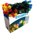 thumbnail image 1 of Maoww 16.4ft 50LED Strawberry String Lights Battery Operated Waterproof G15 Fairy Lights with 8 Light Modes for Indoor Outdoor Party Decor, 1 of 8