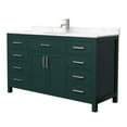 thumbnail image 6 of Wyndham Collection Wcg242460s-Unsmxx Beckett 60" Free Standing Single Basin Vanity Set -, 6 of 7