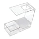 thumbnail image 2 of Porta tarjetas de acrílico, soporte transparente para tarjetas coleccionables, para teléfono con bandeja para tarjetas, 2 of 7