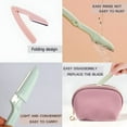 thumbnail image 3 of RAGUPEL 2026 New Eyebrow Shaver,Facial Dermaplane Razors,Face Shavers,Dermaplaning Tool Peach Fuzz Remover for Folding Travel for Home,Travel,Vanity,Office, 3 of 7