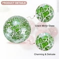 thumbnail image 2 of Uxcell 3-Pack Decorative Ball for Bowls, 2.4 Inch Mosaic Glass Balls Decorative Glass Orbs for Home Decor/Dining Tables [Light Green], 2 of 7