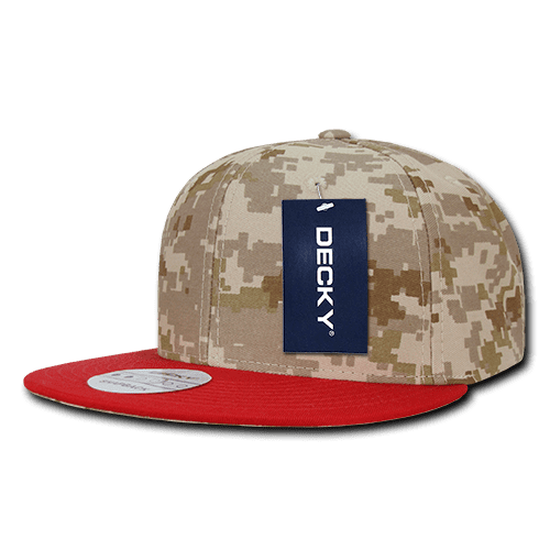 Decky - DECKY Snapback Army Retro Flat Bill Camouflage Hats Hat Caps ...
