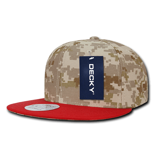 Decky DECKY Snapback Army Retro Flat Bill Camouflage Hats Hat Caps