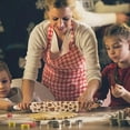 thumbnail image 1 of Engraved Embossed Rolling Pin for Baking with Festive Christmas Design Ideal Cookie Dough Tool 35cm Kitchen Utensil, 1 of 5