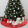 thumbnail image 4 of Herunwer Christmas Tree Skirt Mat for Holiday Decorations Adorable Non-Woven Xmas Tree Cover for Indoor and Outdoor Use for Christmas Parties and Events, 4 of 6
