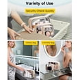 thumbnail image 6 of Pakyozj Travel Makeup Bag - 3 Pack Travel Toiletry Bag for Women Clear Cosmetic Bag Makeup Organizer Zipper Pouch for Travel Essentials Storage, 6 of 7