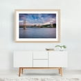 thumbnail image 5 of Tilikum Crossing - Portland Oregon Photography Oak Framed Wall Art Print 16 x 24 inches, 5 of 6