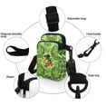 thumbnail image 5 of HELLHERO Women Shoulder Bag Polyester Double-layer Crossbody Sling Bags for Daily Commute or Casual Outings, Ghosts Camping with Marshmallows, 5 of 7