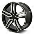 thumbnail image 3 of New 19" x 8" Black Machined Face Alloy Wheels fits Acura MDX 2014-2016 5 x 114.3 ET 55 Set of 4, 3 of 4