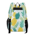 thumbnail image 5 of Iauyy Clear Backpack Heavy Duty PVC Transparent Backpack for College Workplace, Yellow Pineapple Pattern, 5 of 8