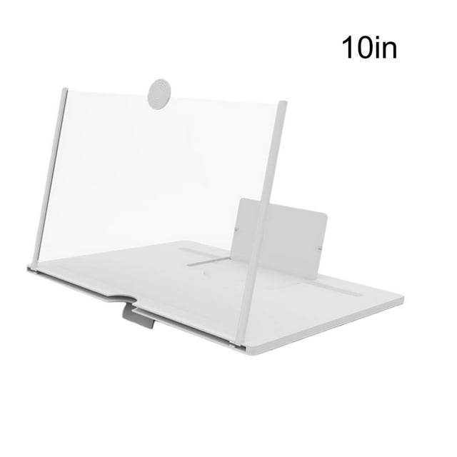 Fokuz Universal Smartphone Screen Magnifier Mount Holder With Adjustable Stand For Hands Viewing And Entertainment