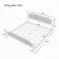 thumbnail image 4 of Solid Material & Better Sleep: French Provincial Style Rattan Bed, 4 of 10