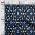 thumbnail image 1 of oneOone Polyester Lycra Fabric Swirl Ikat Decor Fabric Printed BTY 56 Inch Wide, 1 of 4
