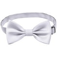 thumbnail image 6 of HAOTAGS Tie Uniform Shirt for Kids, Student Attire No Tie Ribbon Butterfly Knot Collar Shirt Tie White Free Size, 6 of 6