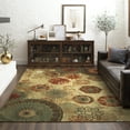thumbnail image 4 of Mohawk Home Alexa Medallion Area Rug, Multi, 5'x8', 4 of 11